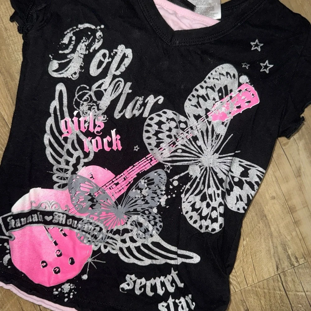 vintage Disney hannah montanna shirt - Picture 2 of 5